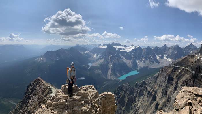 Guided Ascents of Mount Temple East Ridge with Cloud Nine Guides
