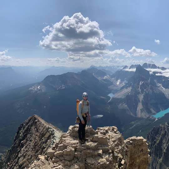 Guided Ascents of the East Ridge of Mount Temple